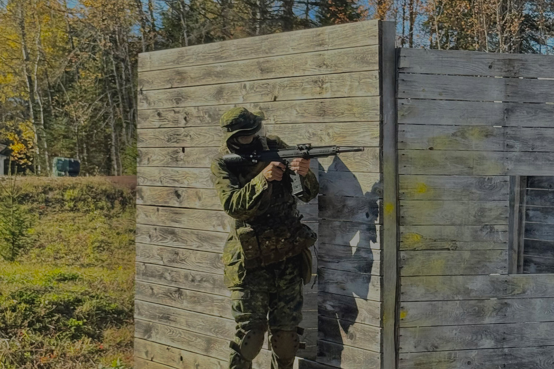 Teamp building paintball proche de Québec