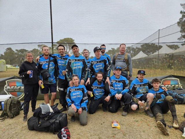 Paintball team building Québec