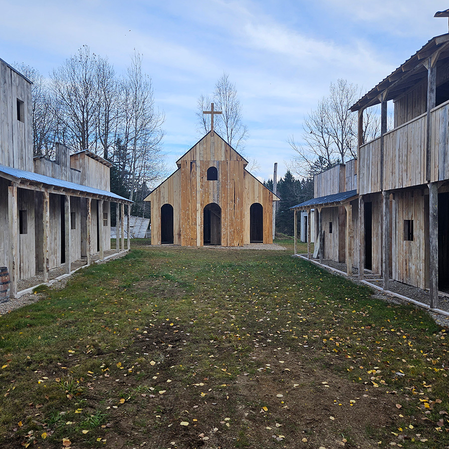 Terrain de paintball