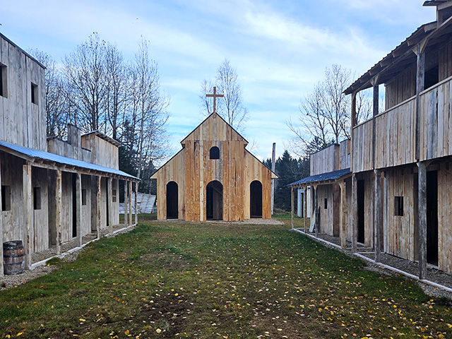 Terrain de paintball