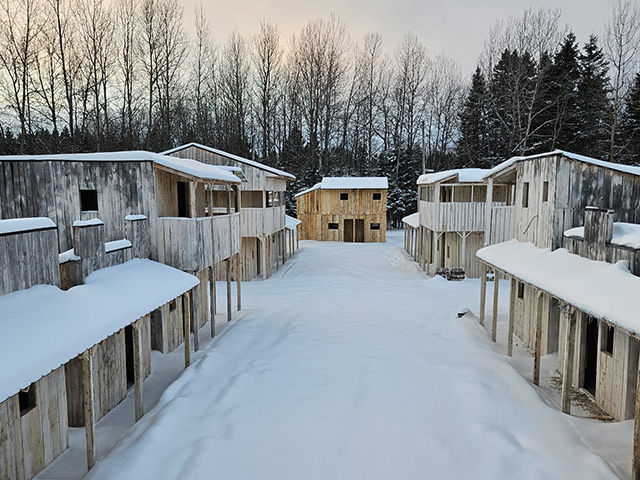 Terrain de paintball